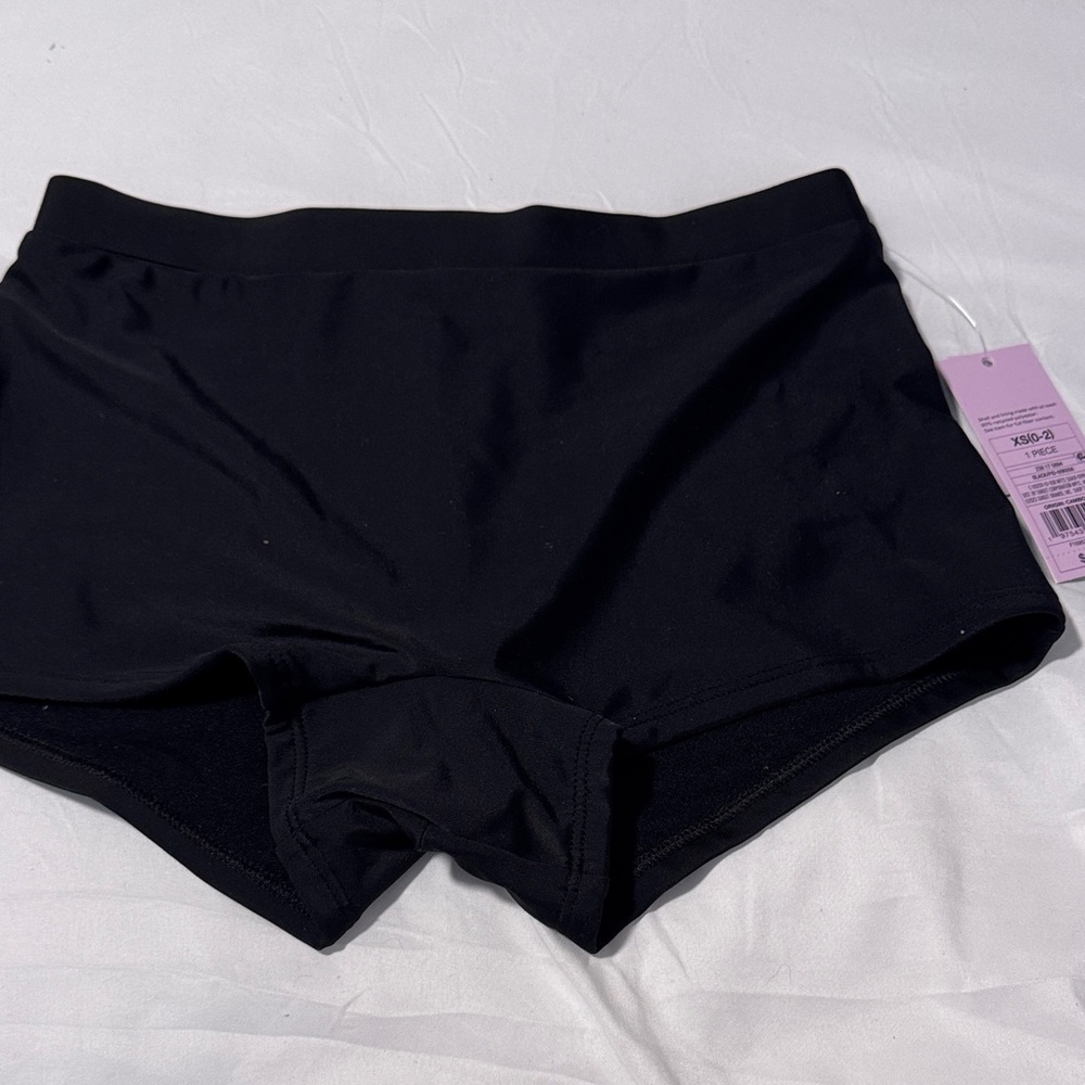 Black Women's Swim Shorts